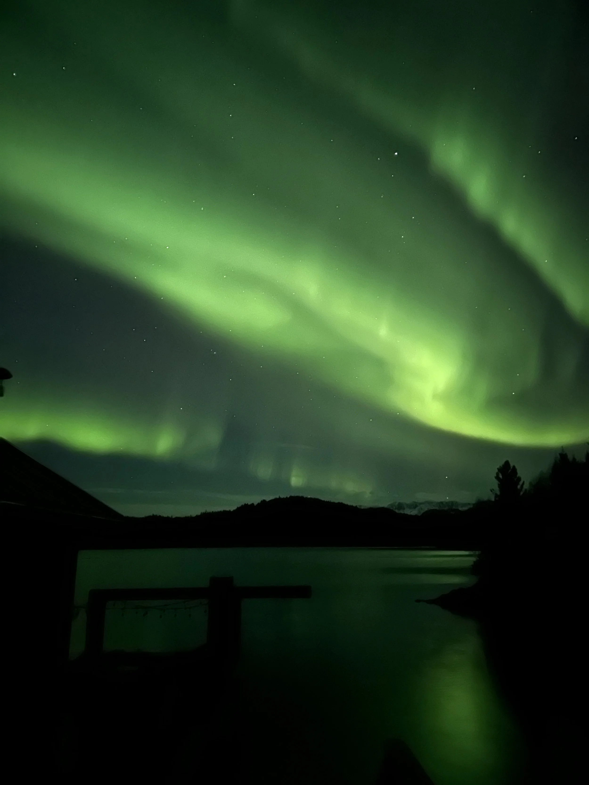 Aurora Borealis from Bear Cove 