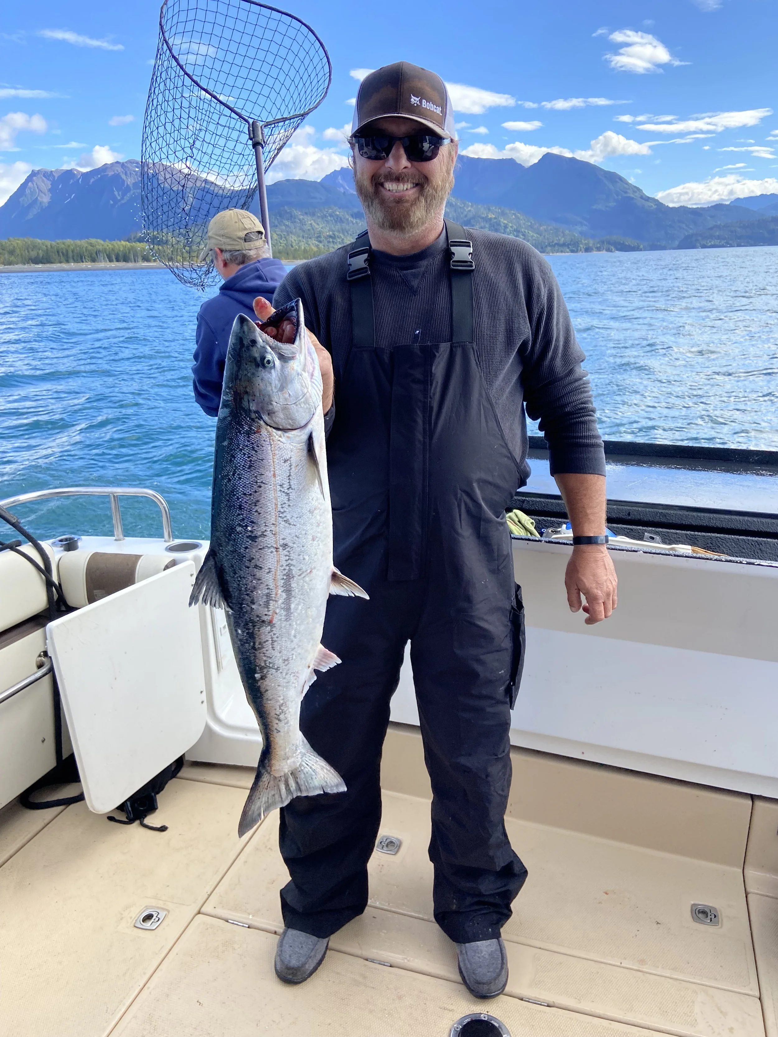 Nice King Salmon near Glacier Spit