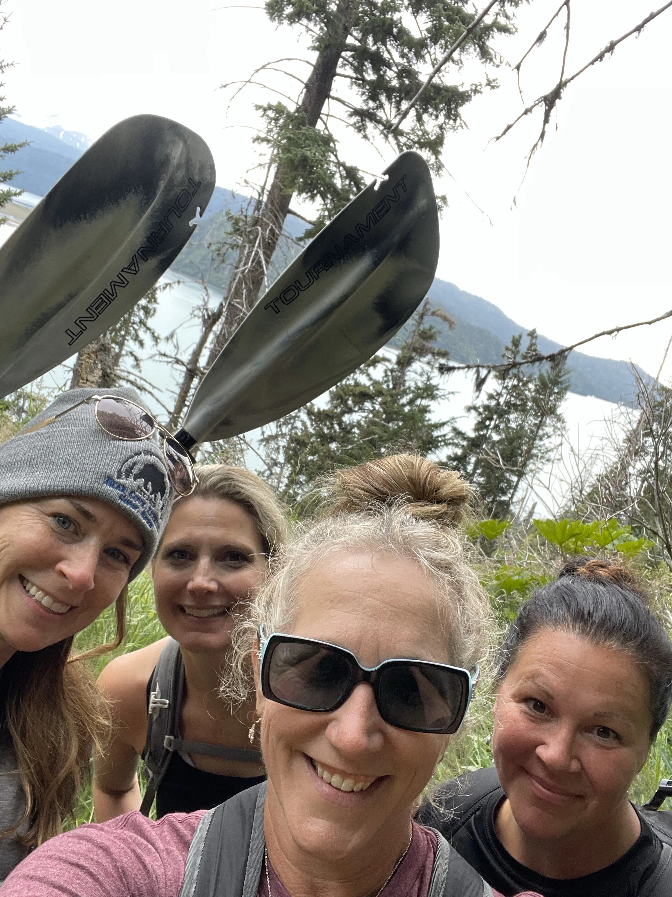 Headed over the Saddle