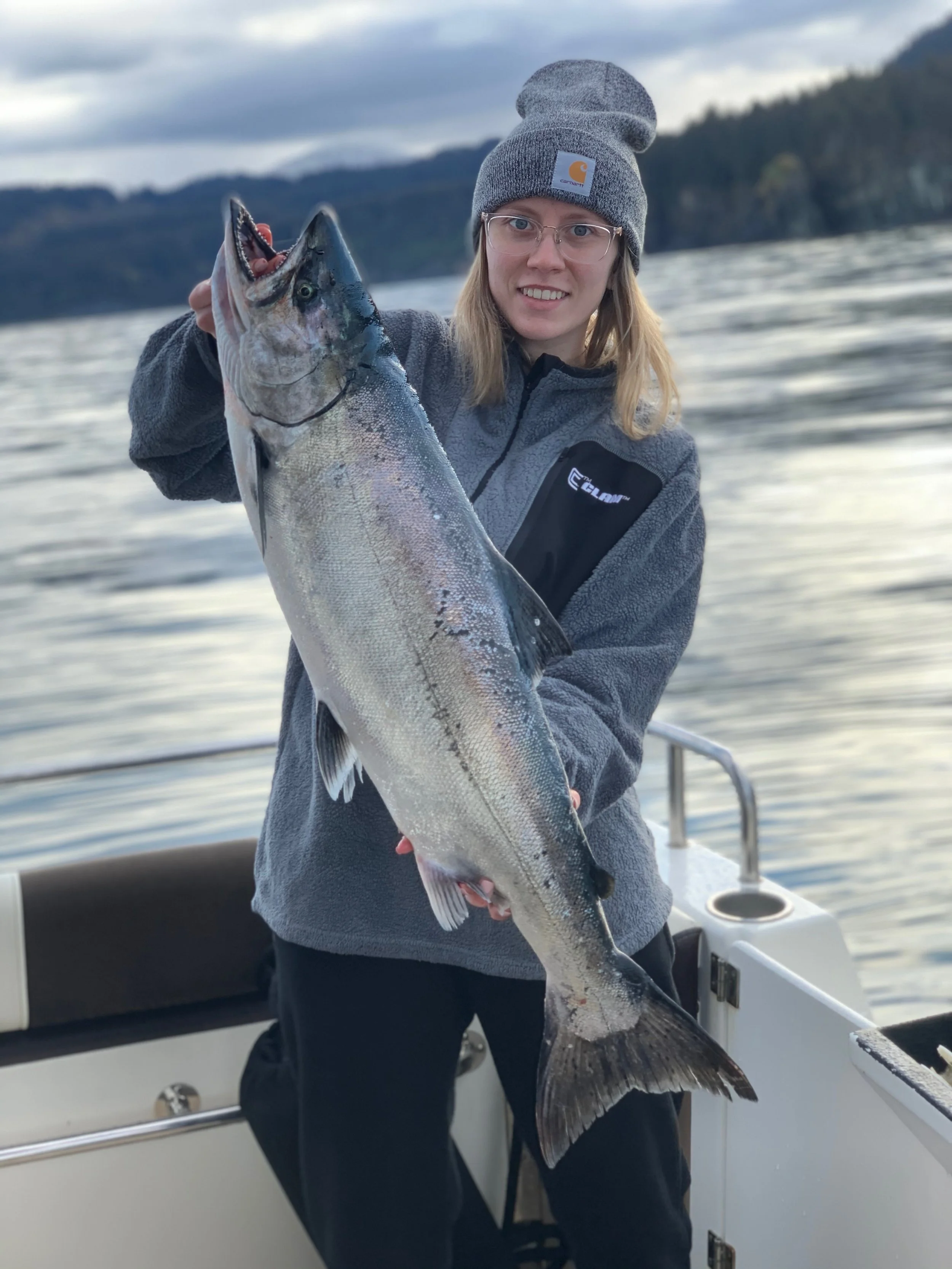 Jigging Salmon near Seldovia