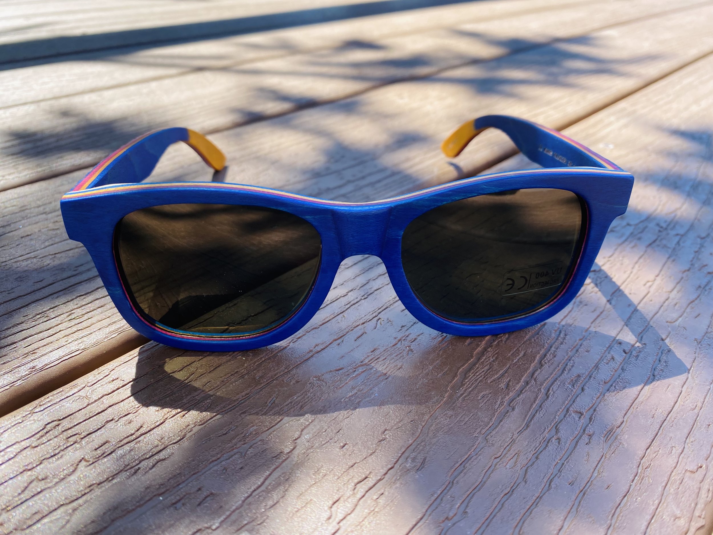 Phish Blue & Red Maple Donut Sunglasses