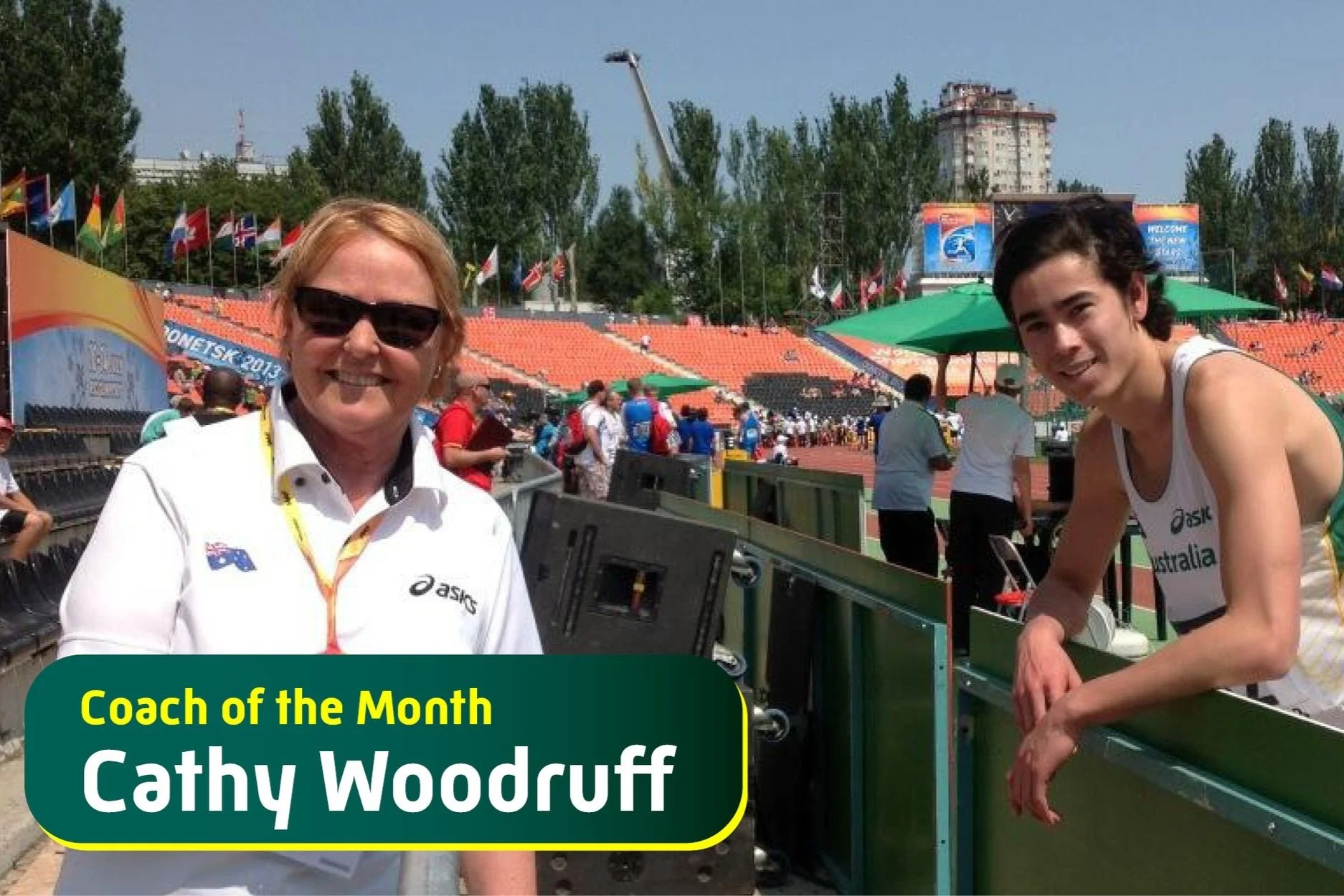 Cathy Woodruff - Coach of the Month
