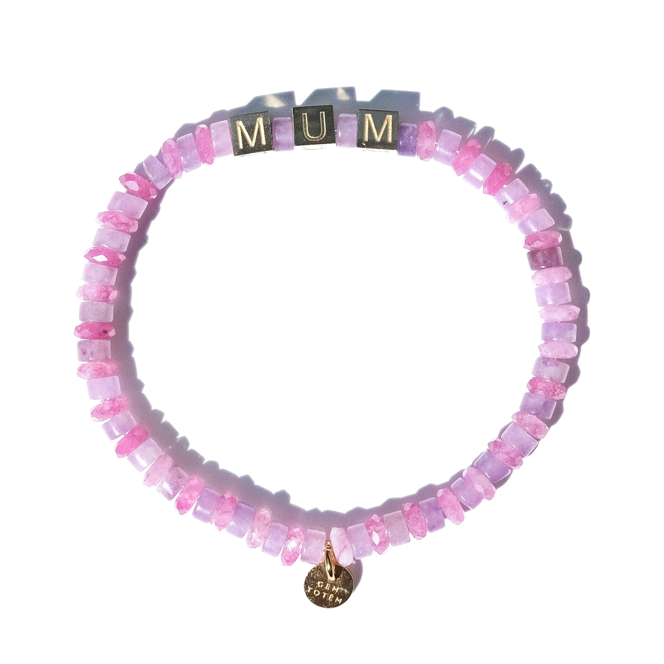 MUM bracelet in jasper & tourmaline