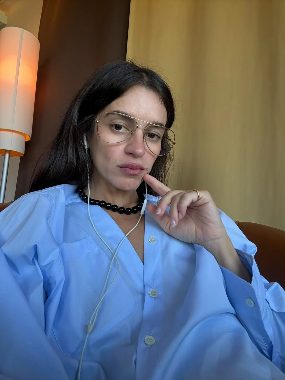 Muse @monpetitchuchu wearing her Nocturnal necklace in a 42 cm length. 
Find it exclusively at gemtotem.com.au