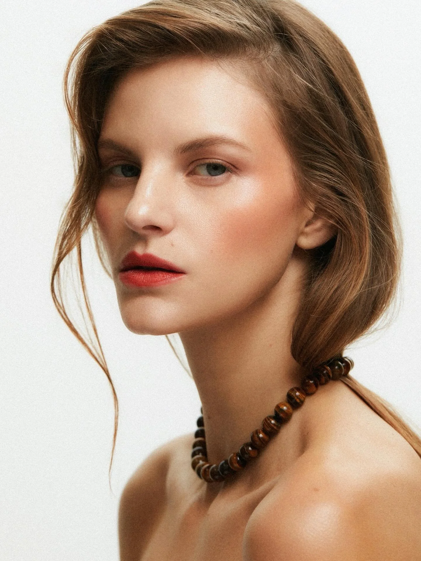 Tiger Eye Guarding necklace &mdash; a forever classic, strung in rich tiger eye. 
Choose between 18k gold-plated brass or stainless steel, in your perfect length at gemtotem.com.au