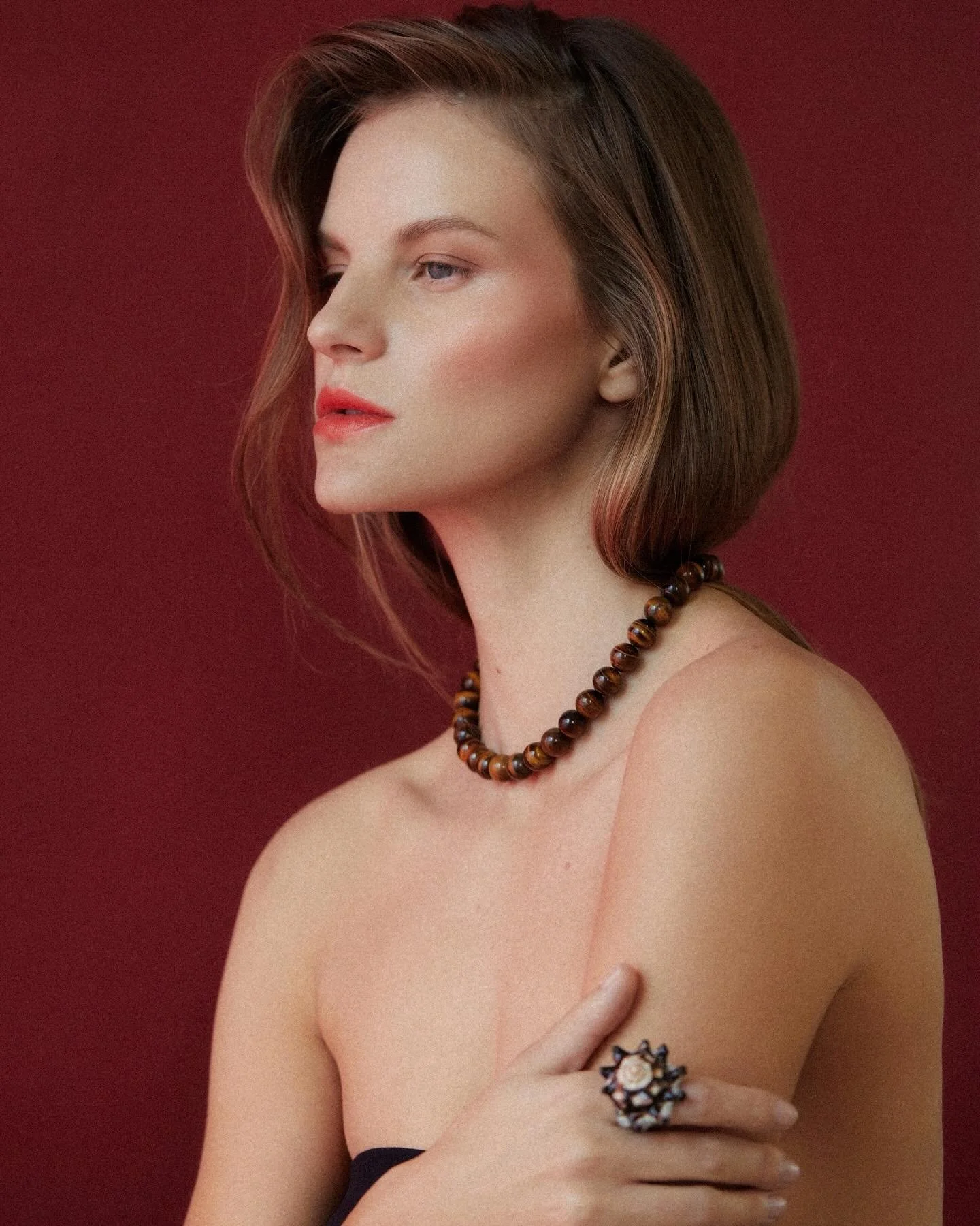 Timeless grounded hues in the Midnight Tide shelly ring and the Tiger Eye Guarding necklace.
Available at gemtotem.com.au