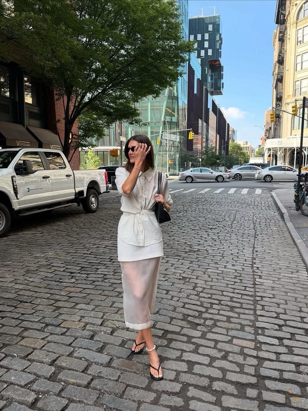 Muse @cocoschiffer wearing her Sea Foam pearl anklet. Only a few left at gemtotem.com.au