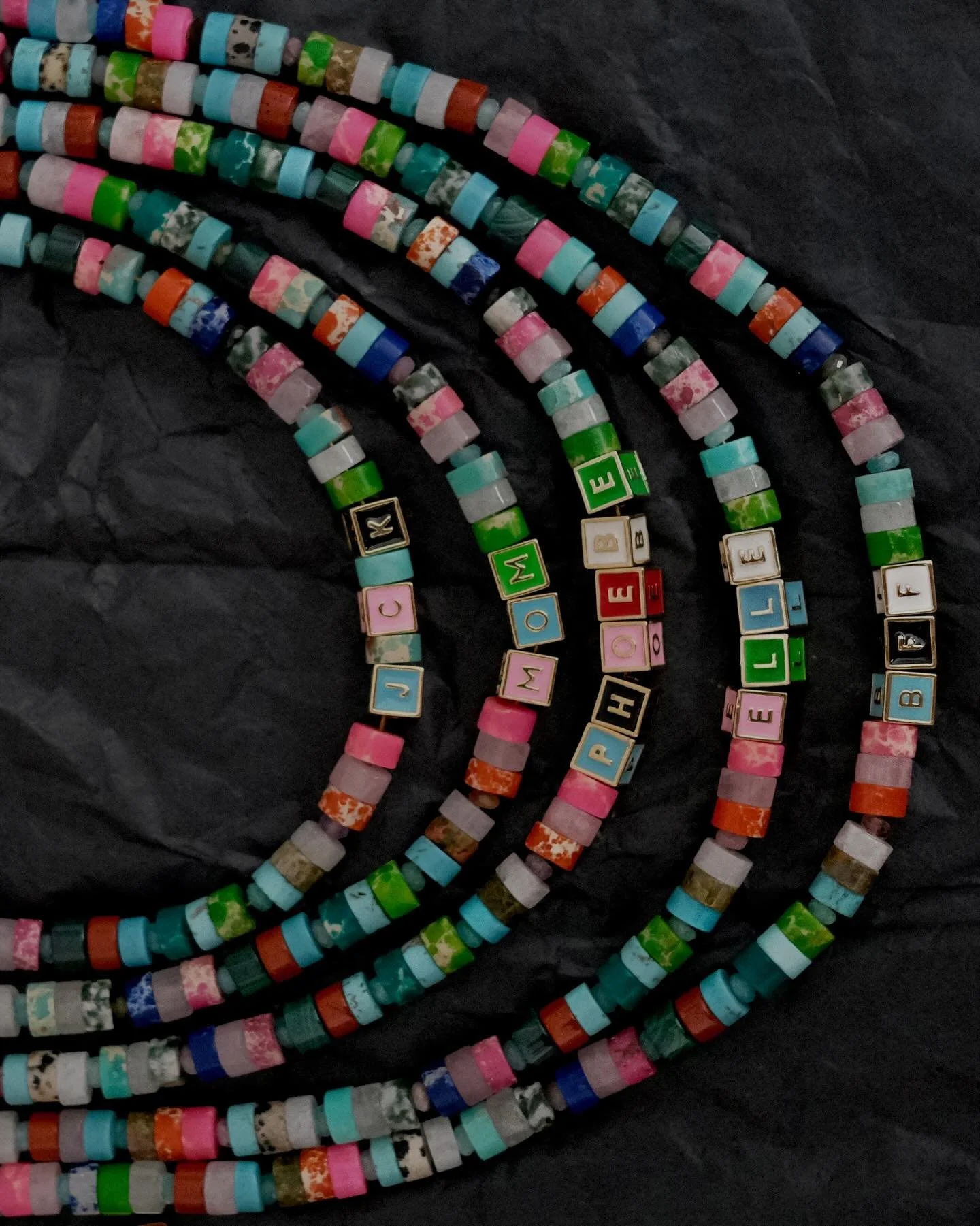 Build your own Inner Child necklace with us (swipe to get inspired).

Each piece begins with a word &mdash; your name, initials, someone you love, or a word that holds meaning for you. It&rsquo;s a little tribute to our little ones, and to the inner 