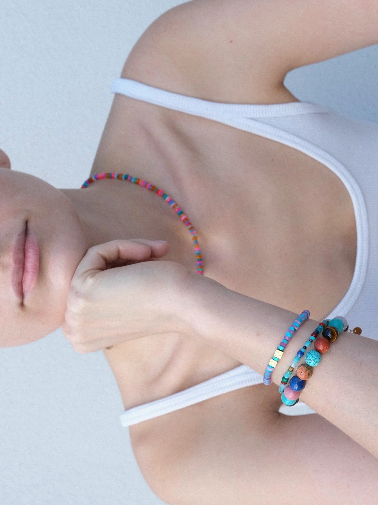 Embracing colour in its purest form, no matter the season.

Inspired by bold palettes found in nature, architecture, fashion archives and travel, we create modern, eclectic pieces with a timeless feel &mdash; crafted from semi-precious gemstones, alw