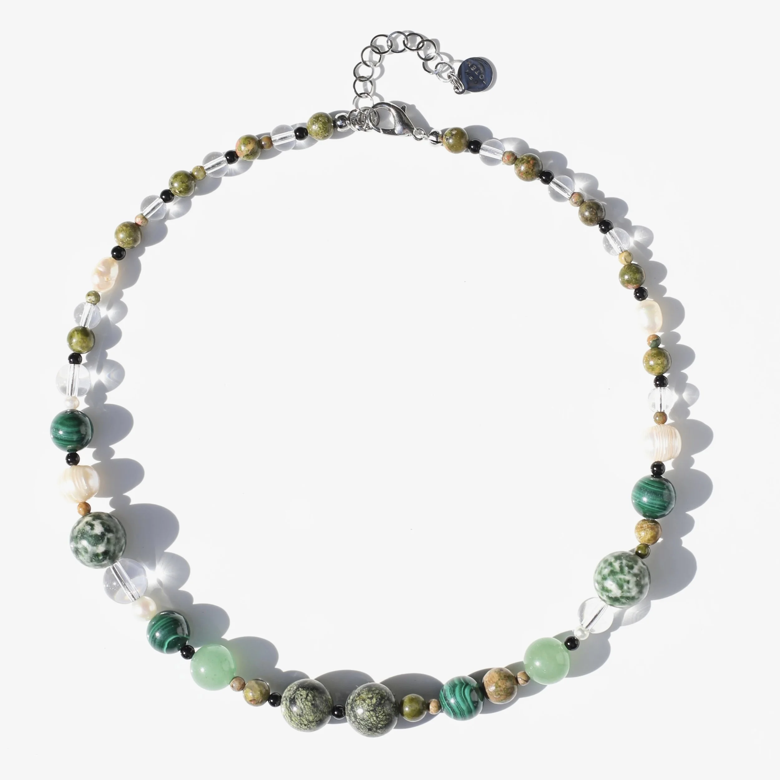 Multigreens necklace