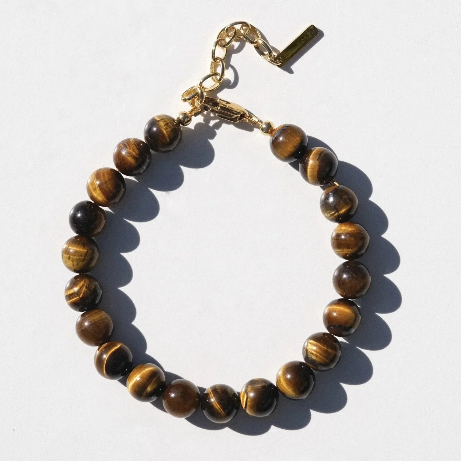 Tiger Eye Guarding anklet