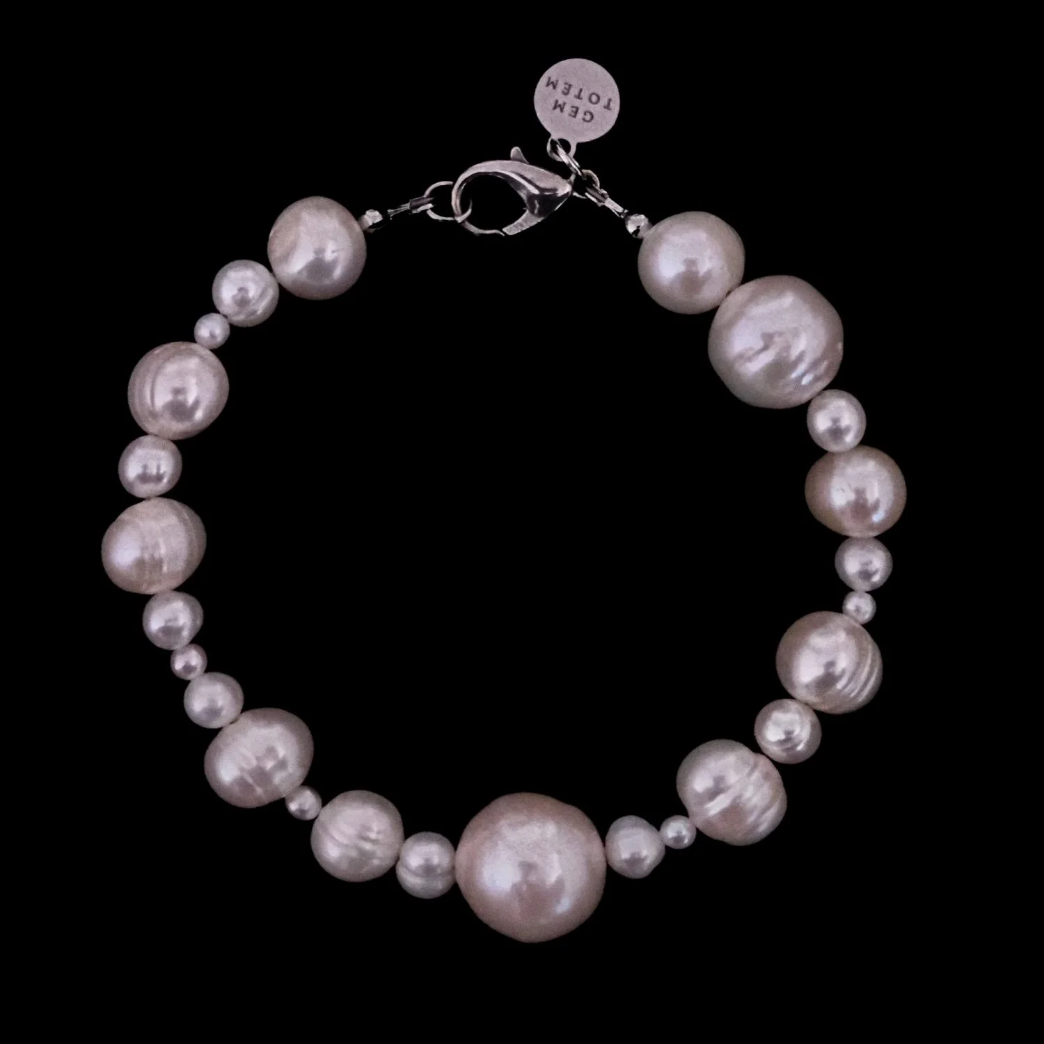 Sea Foam pearl bracelet