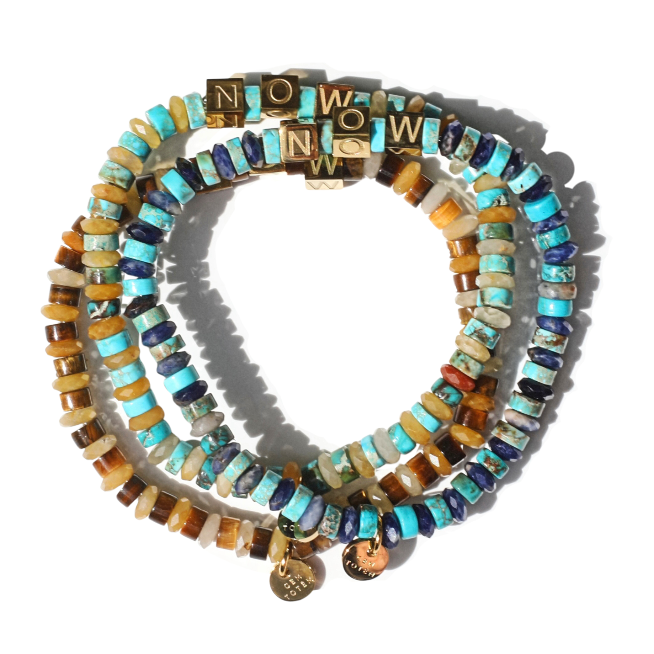 NOW bracelet in turquoise & sodalite