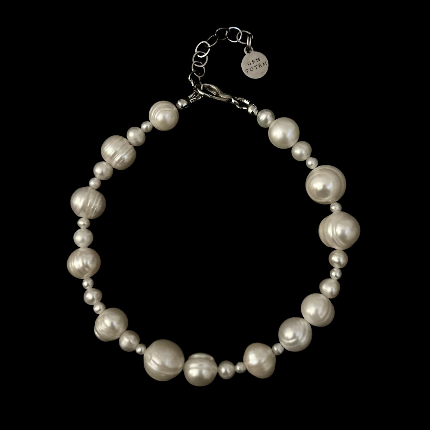 Sea Foam pearl anklet