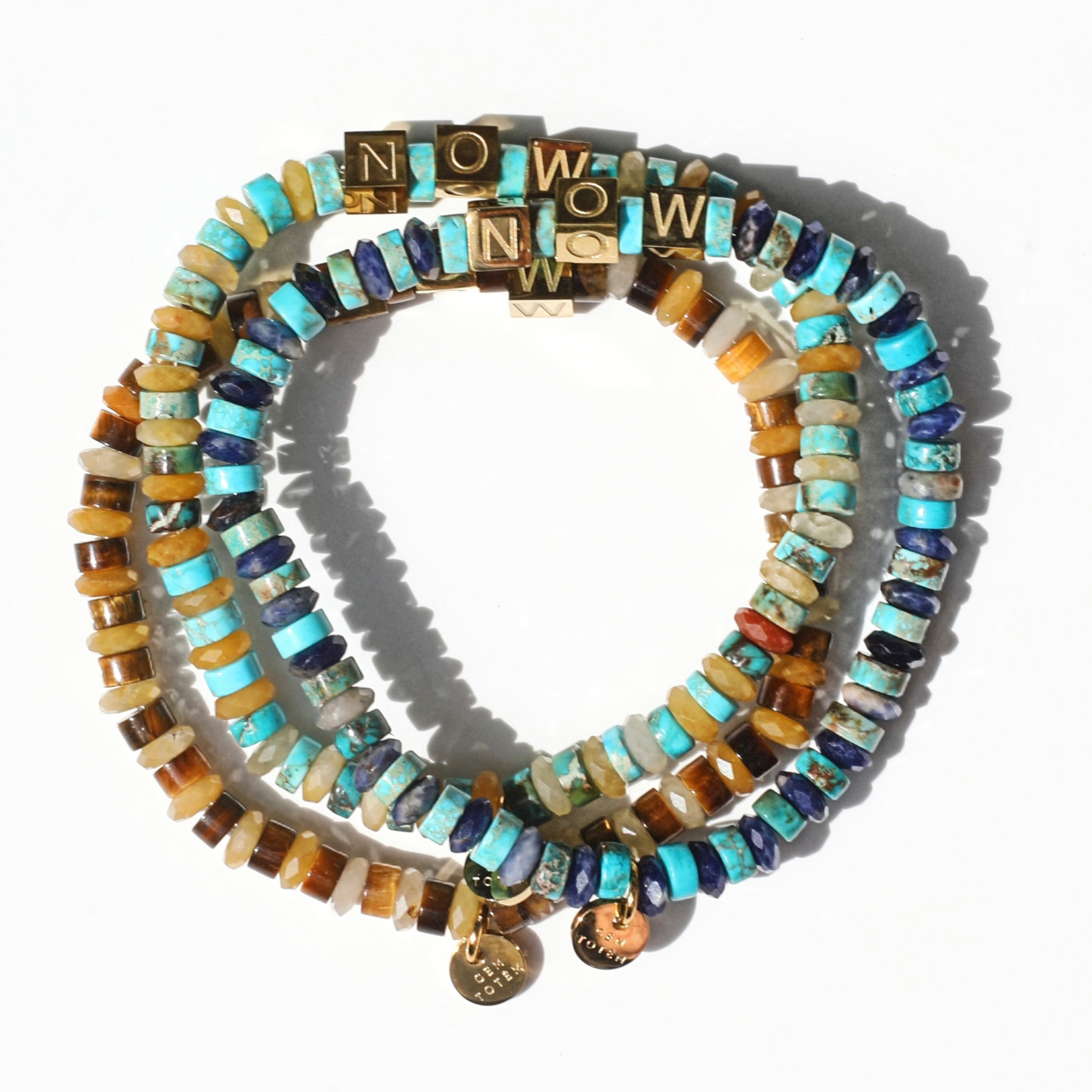 NOW bracelet in turquoise & sodalite