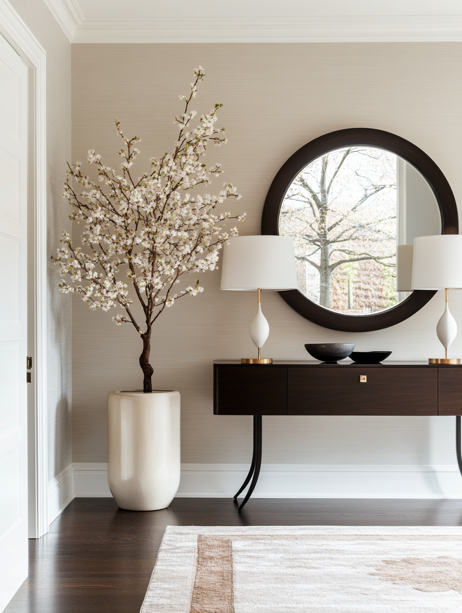 Neo Deco Hallway Idea