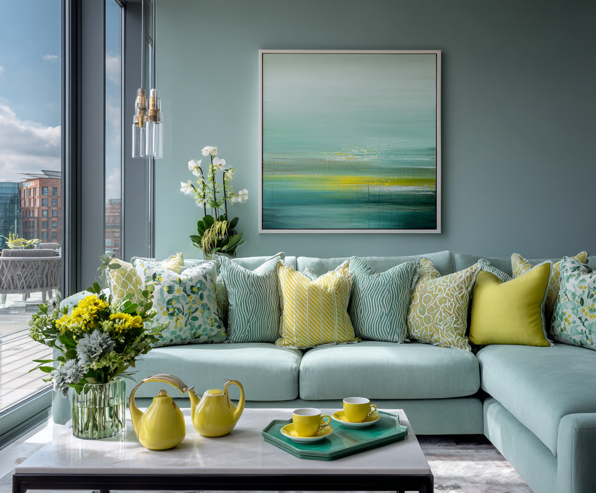 Mint Greens and Cool Blues for 2026 Design Resolutions