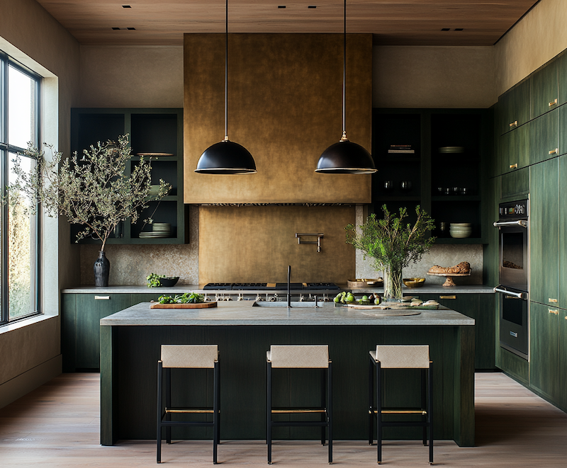 plushdesigninteriors_a_photograph_of_a_modern_kitchen_with_metal_rangehood_and_splashback_in_antique_oiled_brass.png