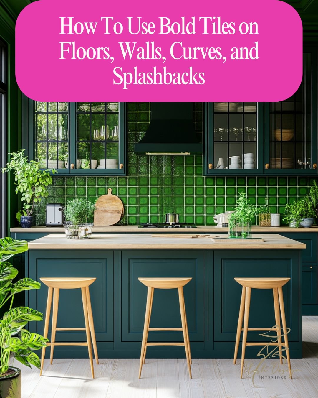 How Can I Use Bold Tiles on Floors, Walls, Curves, and Splashbacks?

COMMENT 'Tiles' - Stop playing it safe with white subway tiles and start using tiles as architecture, artwork and attitude. Tiles are where the renovation stops being polite and sta