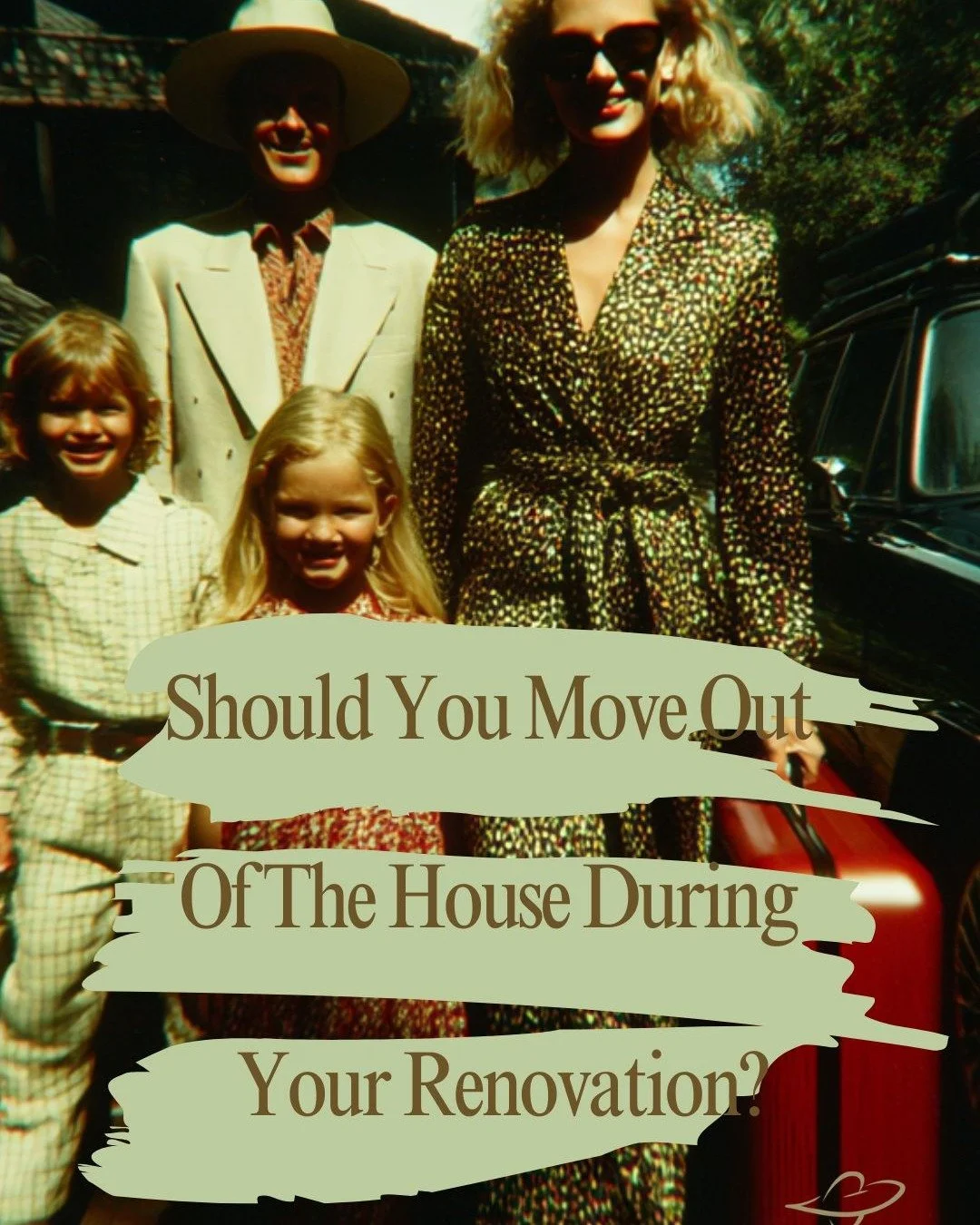 Should you MOVE OUT during your home renovation? Here's where to go and not hate it.

Comment MOVING OUT and I'll send you a link to my blog post on where to live during your home renovation.

When staying put is a hard &lsquo;NO&rsquo;, here&rsquo;s