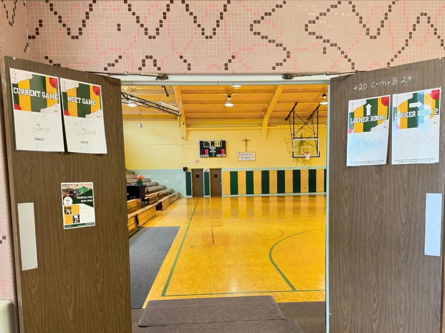 The gym is ready! Tomorrow marks the return of the Epiphany School Basketball Tournament. We can&rsquo;t wait to see you there!

Be sure to follow our instagram to keep up with action from this year&rsquo;s tournament!