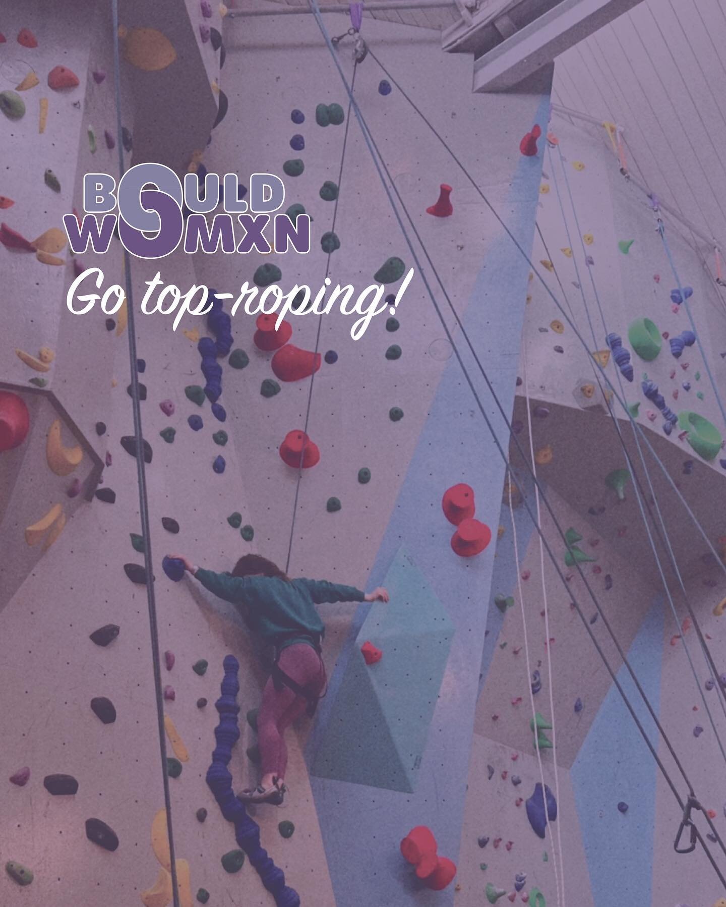 We thought we&rsquo;d mix it up a little this week 🥳
Our Bould Womxn Climbing session is taking to the top-ropes this week, with coach Olive! Come along for some good hangs and some sweet beta 😍
Beginner friendly!