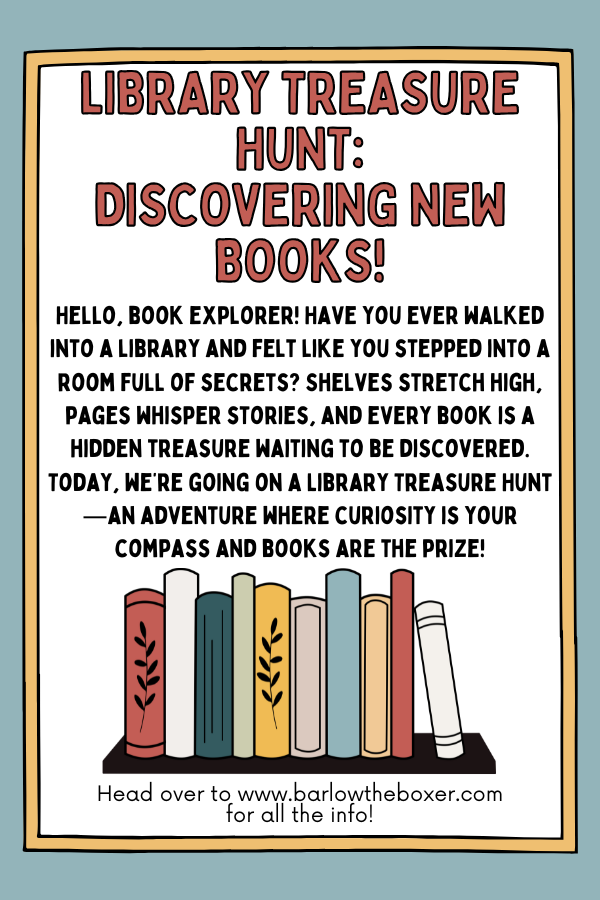 1|3|26 - Library Treasure Hunt: Discovering New Books!