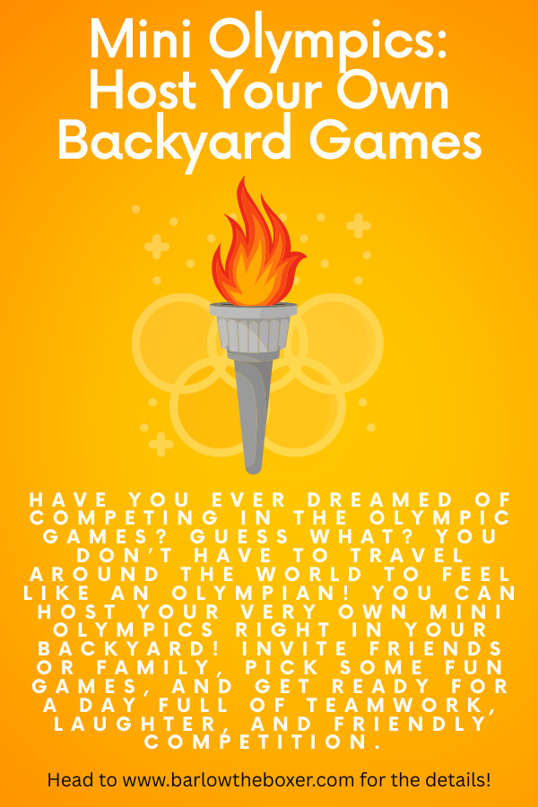 3|7|26 - Mini Olympics: Host Your Own Backyard Games!