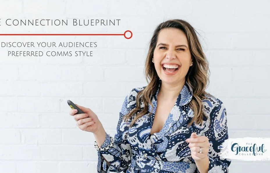 Connection Blueprint - Discover Your Audience Preferred Comms Style from a Communications Coach