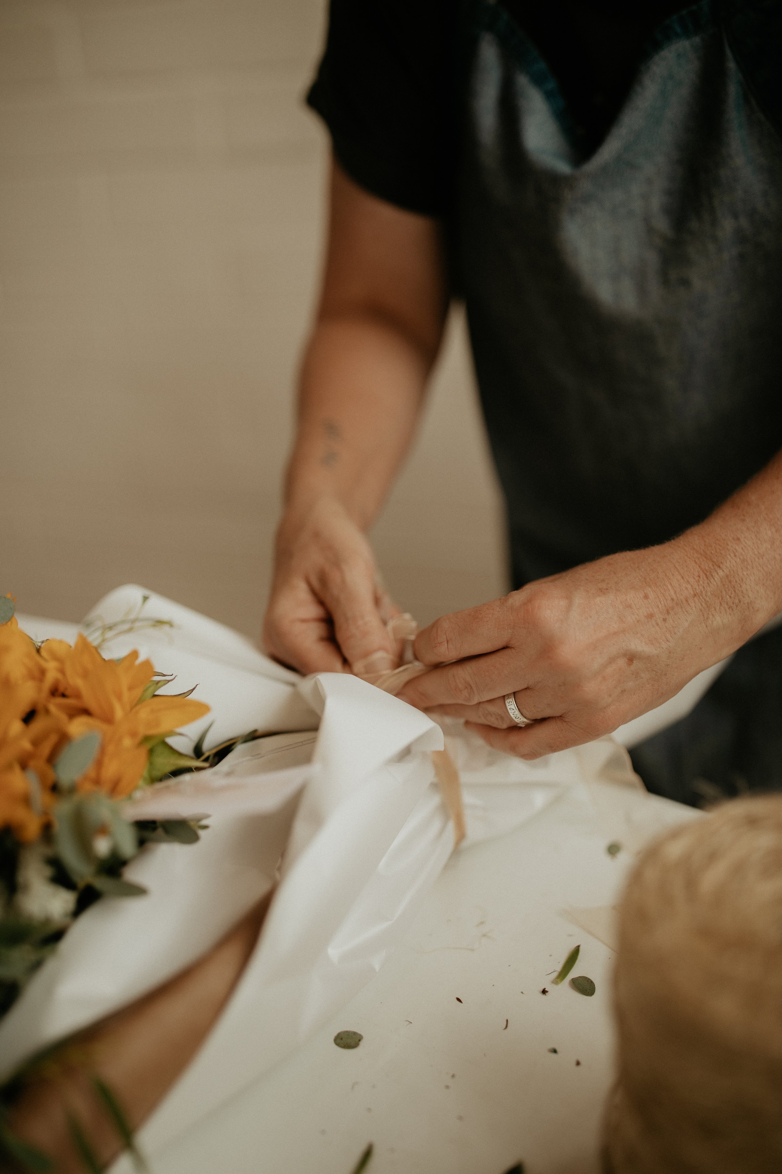 Small Wrapped Bouquet
