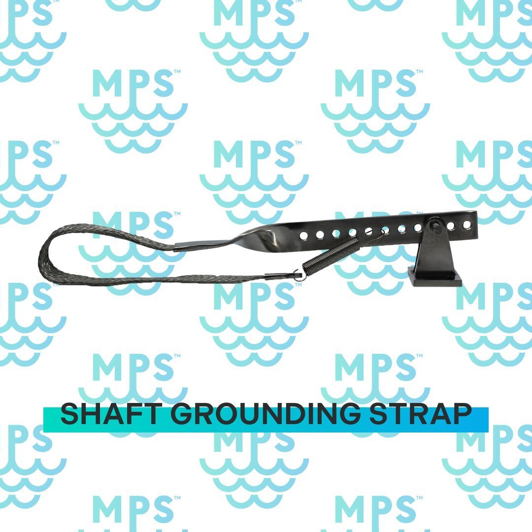 Is your boat's shaft grounded? 

Dealing with galvanic corrosion headaches? A properly installed shaft grounding strap could be the solution.

The MPS shaft grounding strap is designed to:
✅ Electrically connect a vessel&rsquo;s drive shafts to the V