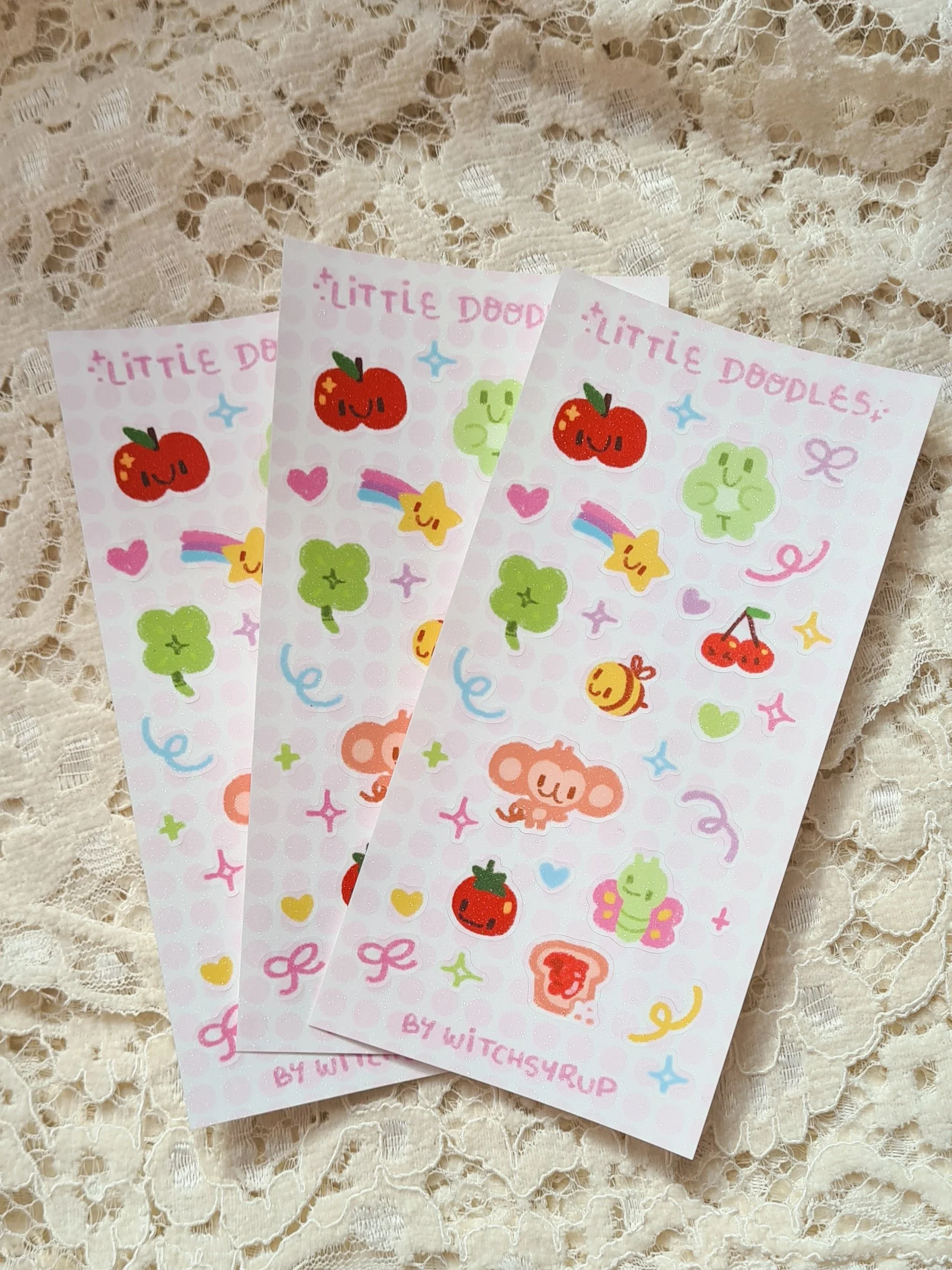 Little Doodles Sticker Sheet