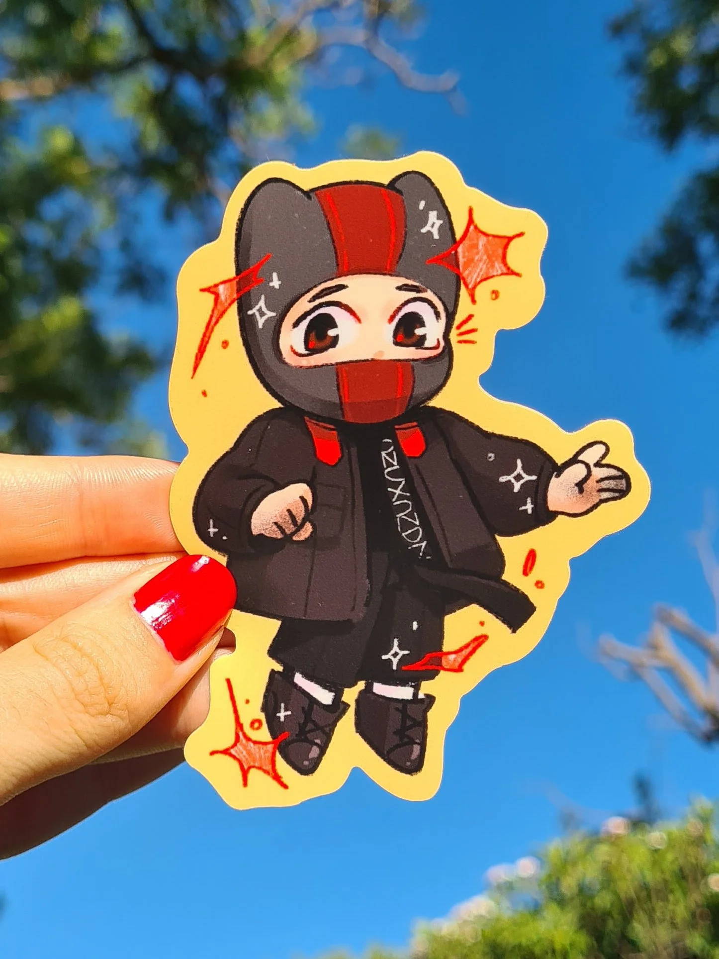 Clancy Vinyl Sticker