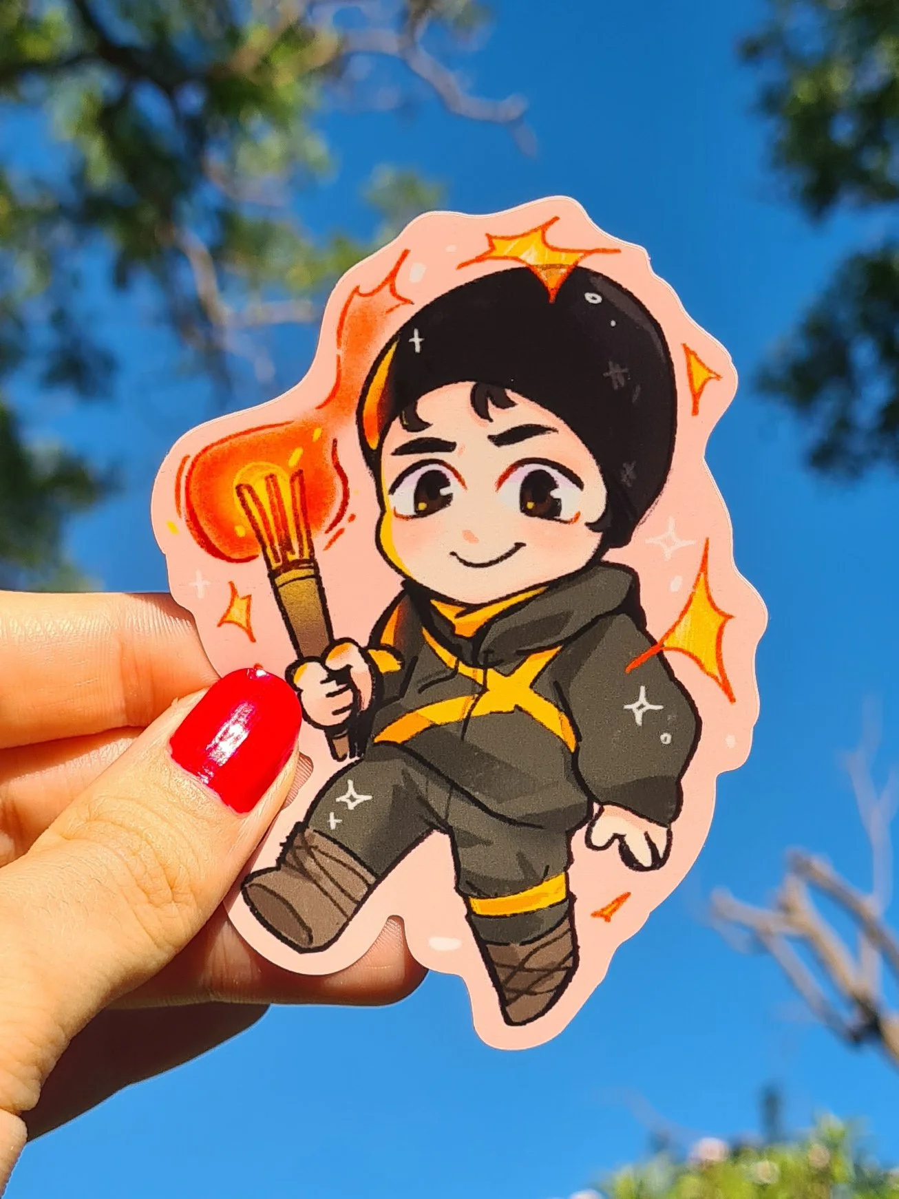 Torchbearer Vinyl Sticker