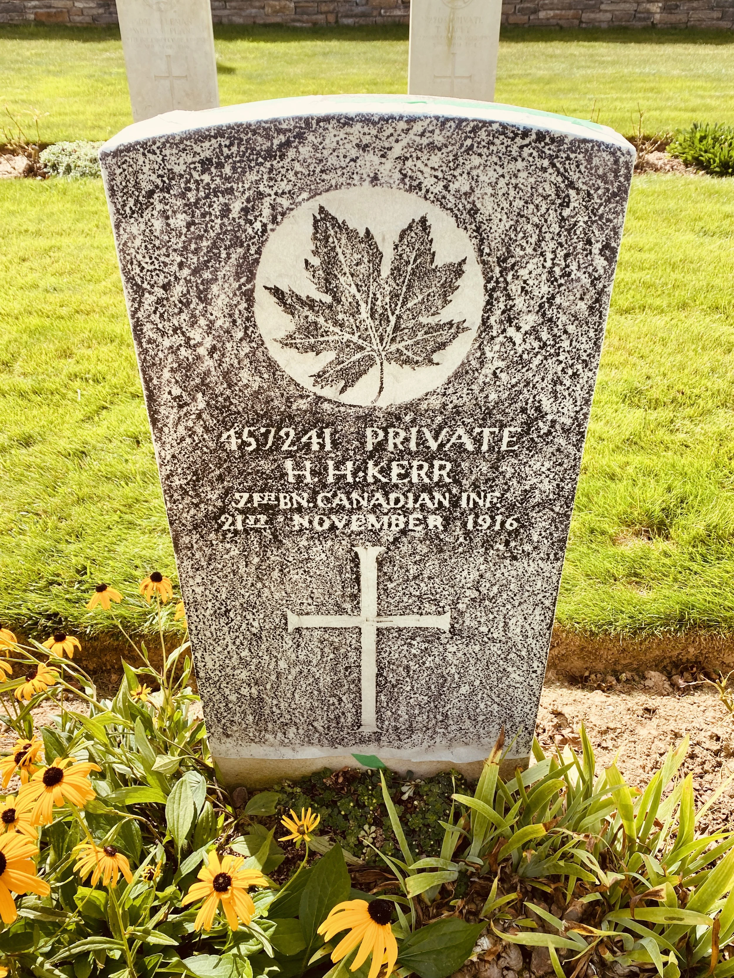 Henry Hesey Kerr - CSAD - Canadians Shot at Dawn