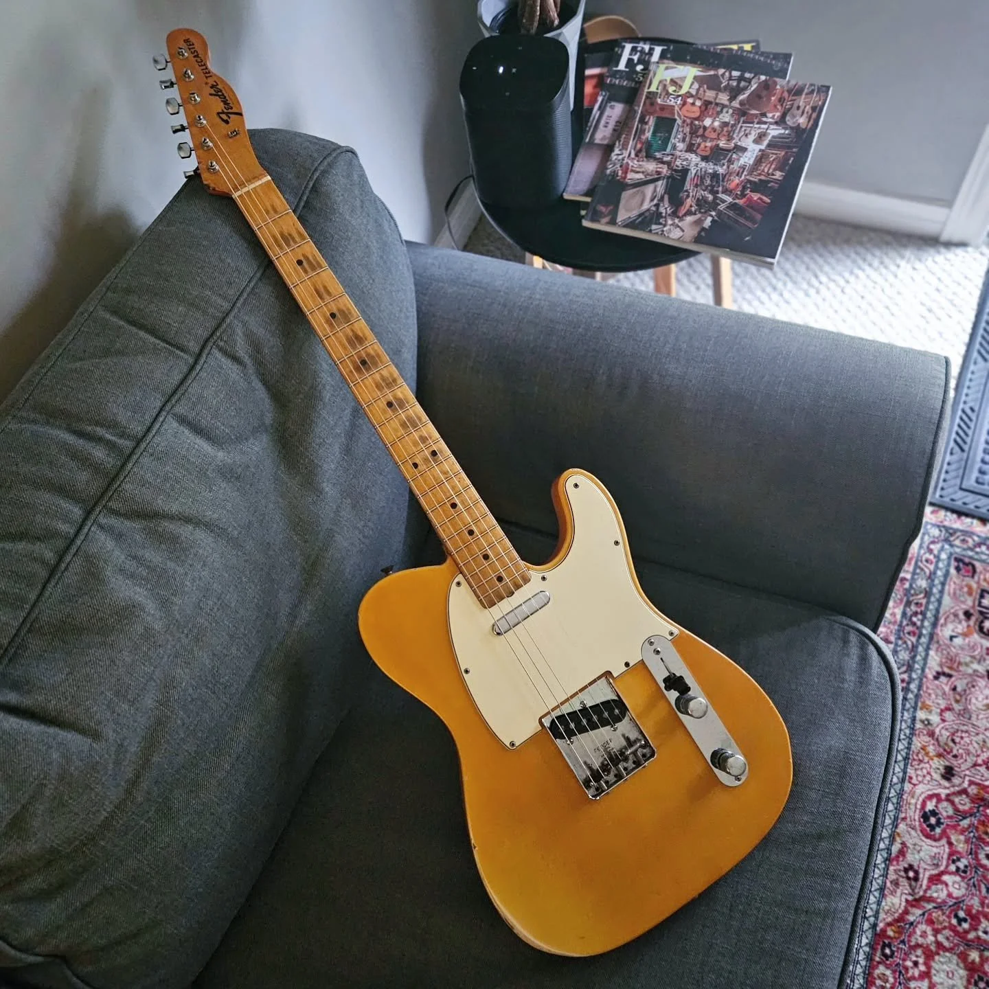 1968 Fender Tele &quot;Nicotine Special&quot;

Saying goodbye to another maple board refret leaving the shop.

#whatsonyourbench #loothing #guitarrepair #theloothgroup

#fenderguitars #fenderguitar #vintagefender #vintageguitar #vintageguitars #guita
