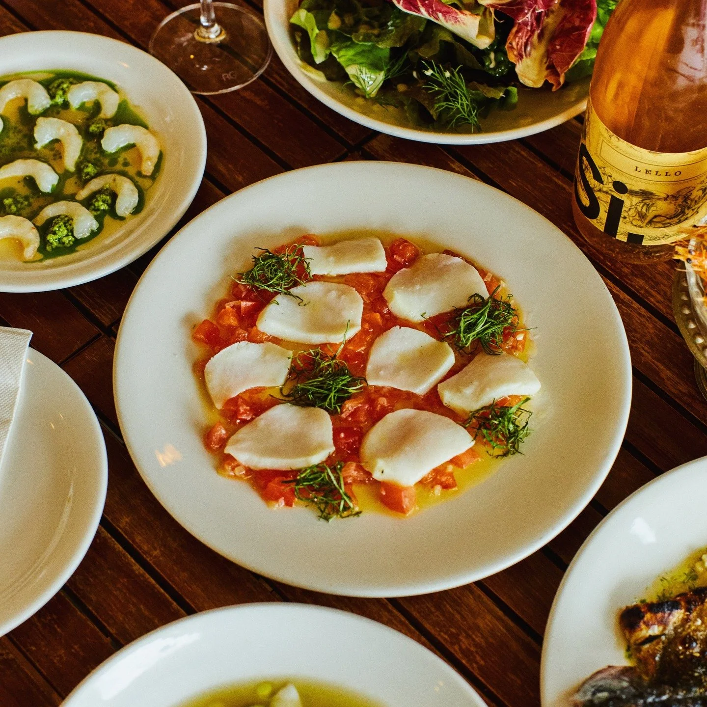 Our first day of the year and we are ready for service! 🥂✨
Kickstarting the season with a summer classic ~ Glacier 51 Toothfish, sauce vierge, and garden basil. 
A dish that always brings the ☀️