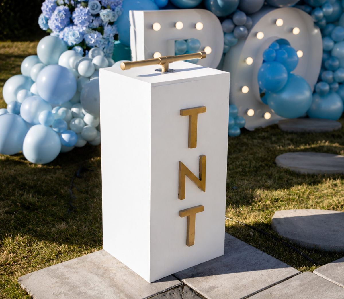 TNT explosion box
