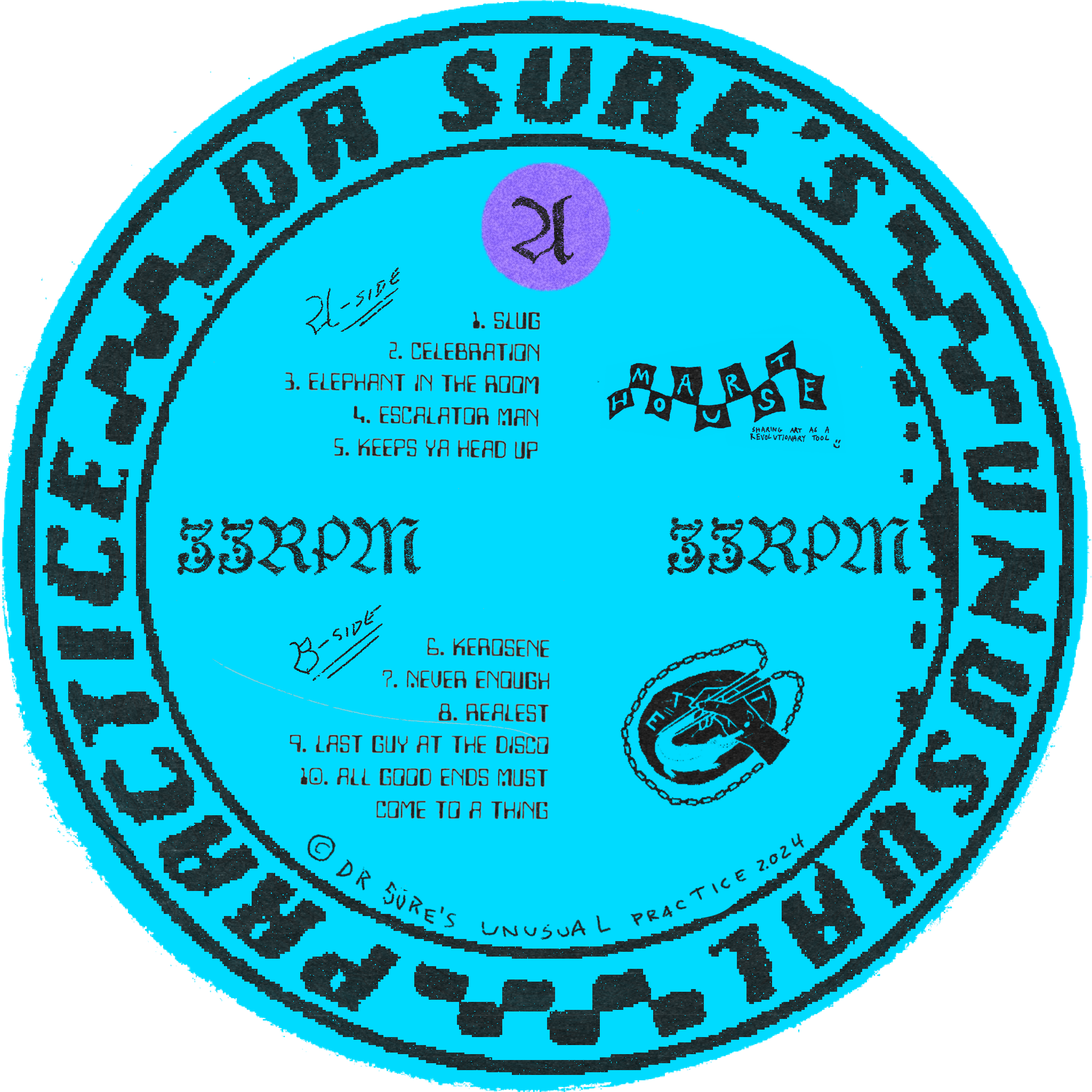 LP LABEL - A