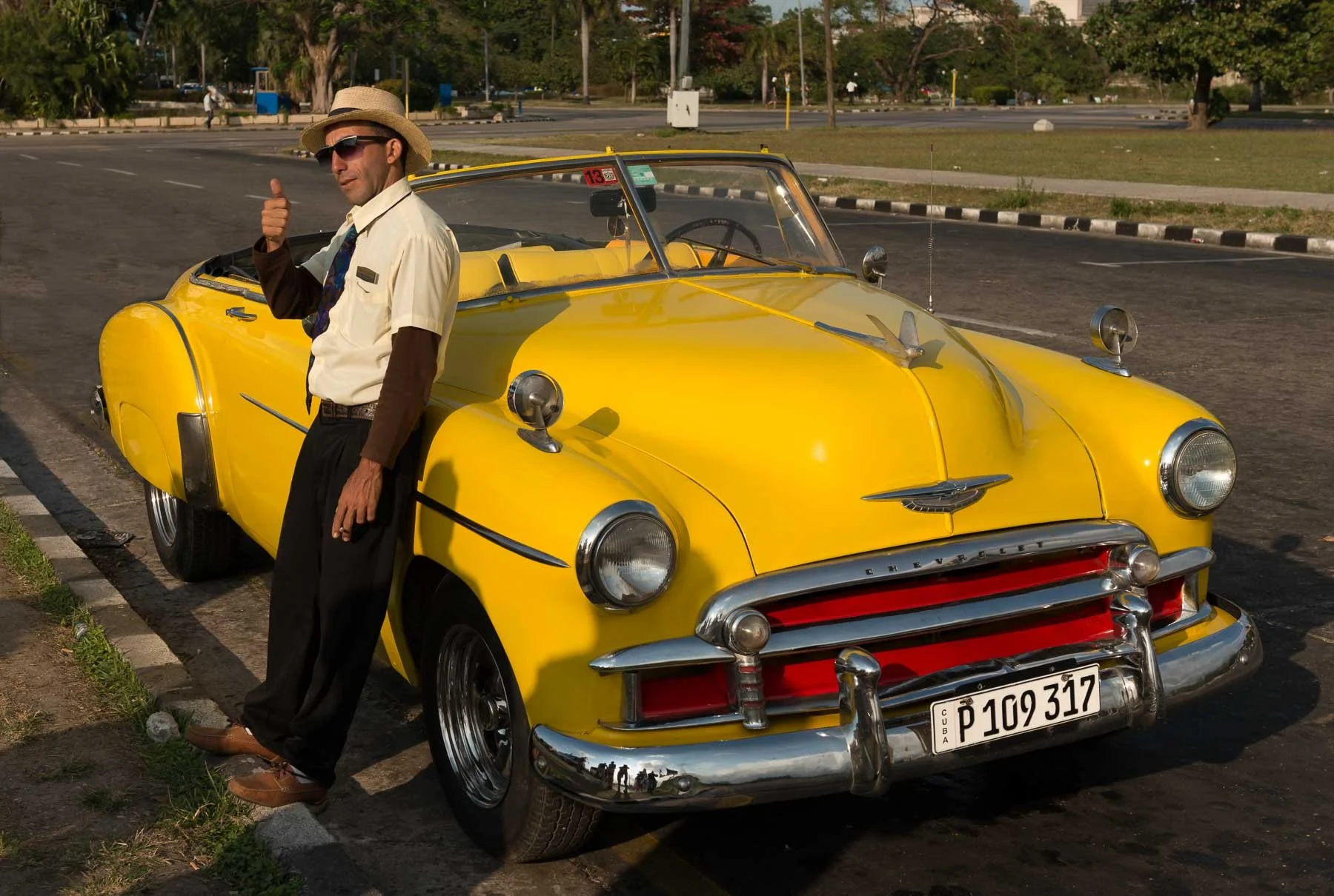 Fifties Chevy and proud owner  captured by Raj Sarda Photography