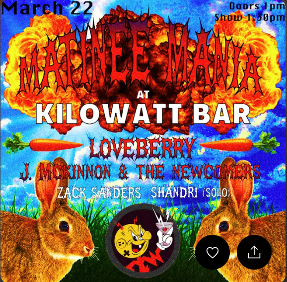 Loveberry @ Killowatt Bar