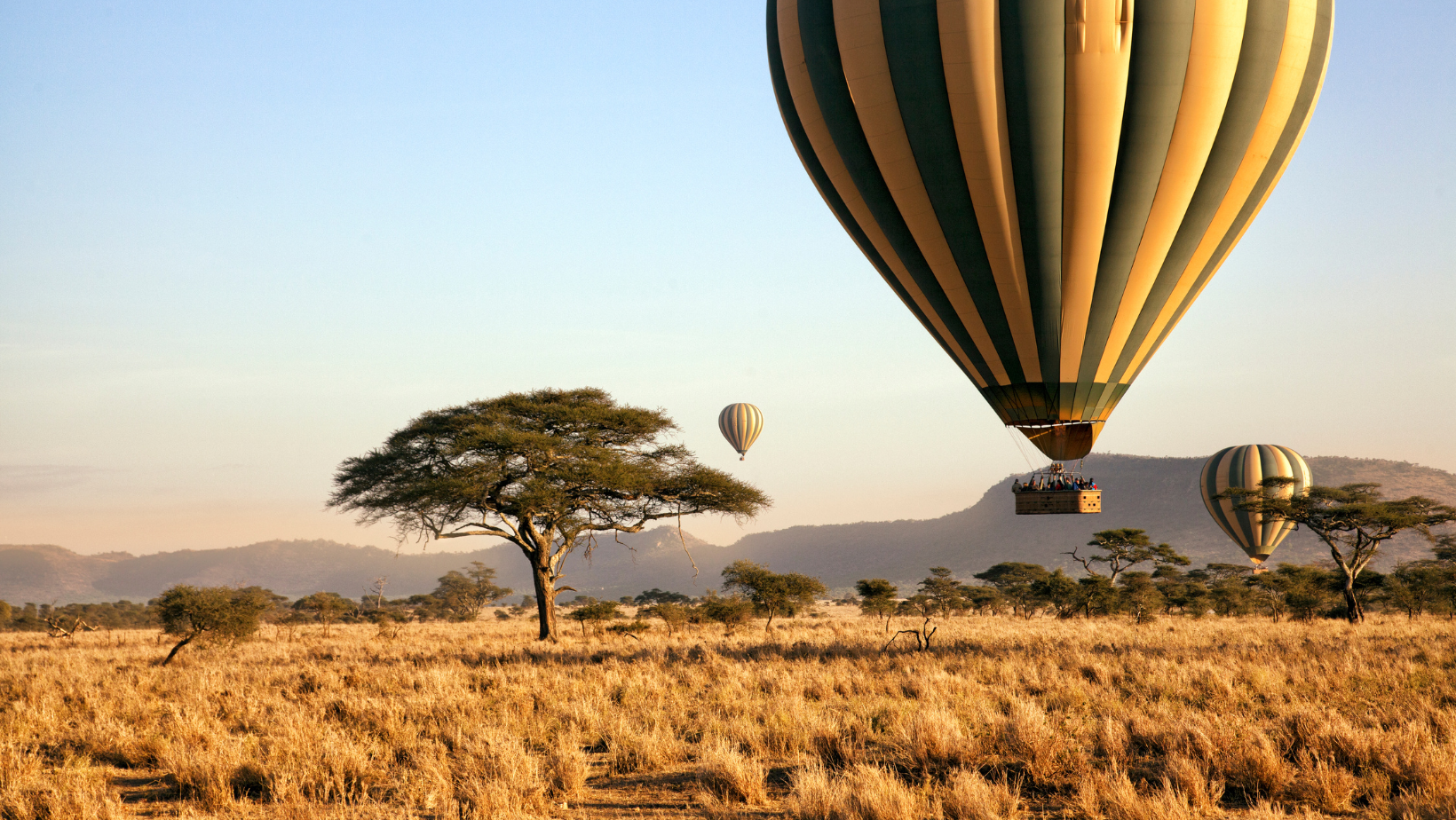 Ballonvaart over de Serengeti