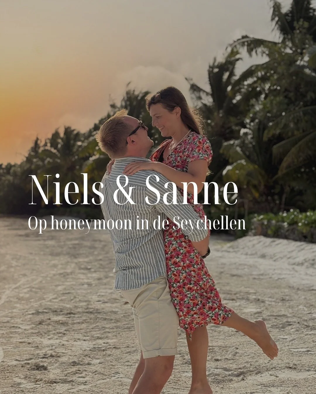 Van luxueuze overnachtingen tot fietsen tussen de reuzenschildpadden. 🐢 De Honeymoon van Sanne en Niels was er eentje om nooit te vergeten. 🌞 
Swipe om hun avonturen mee te beleven. ❤️🫶🏼