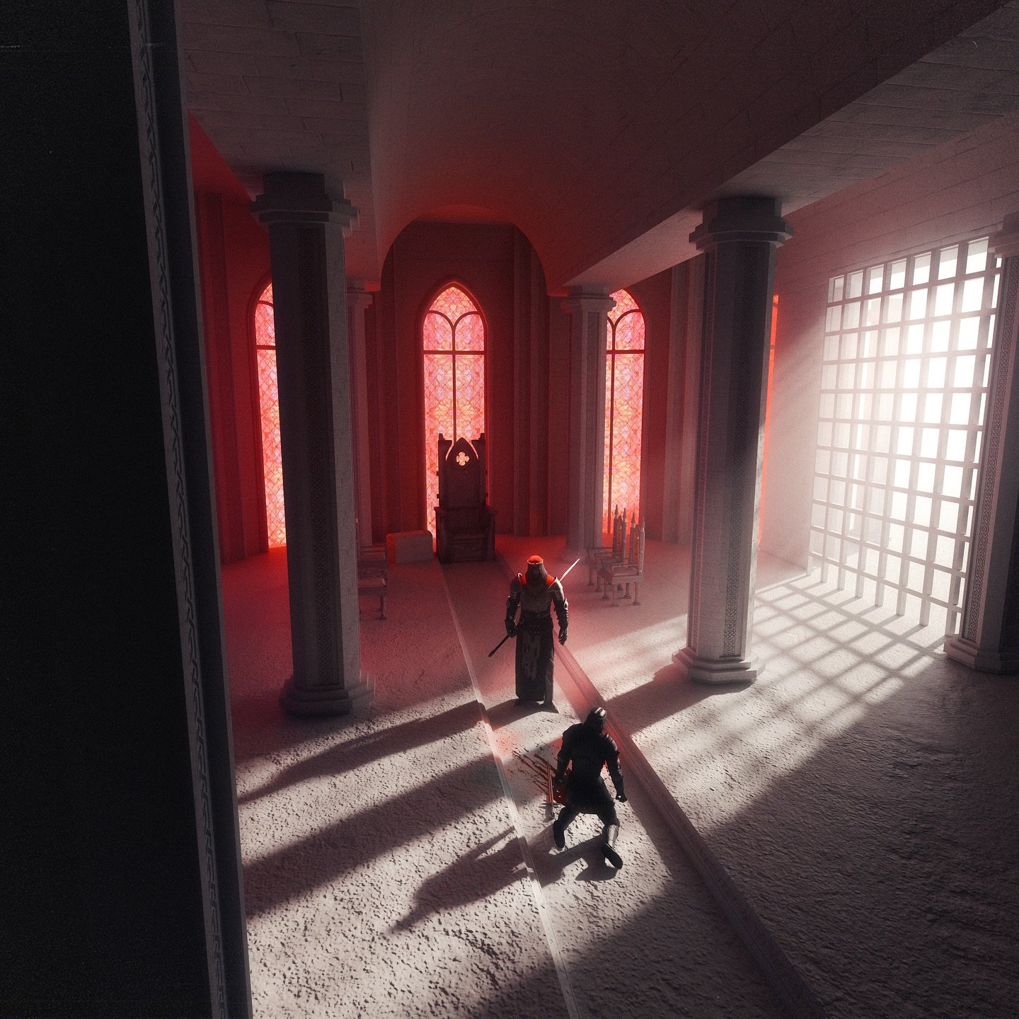 THE END.

Another angle of the previous piece, I love how moody the whole scene turned out and like the palette of the whole shot worked so well lol. 

I&rsquo;m posting art rn cause I&rsquo;m working on music, this is just so that my ig isn&rsquo;t 