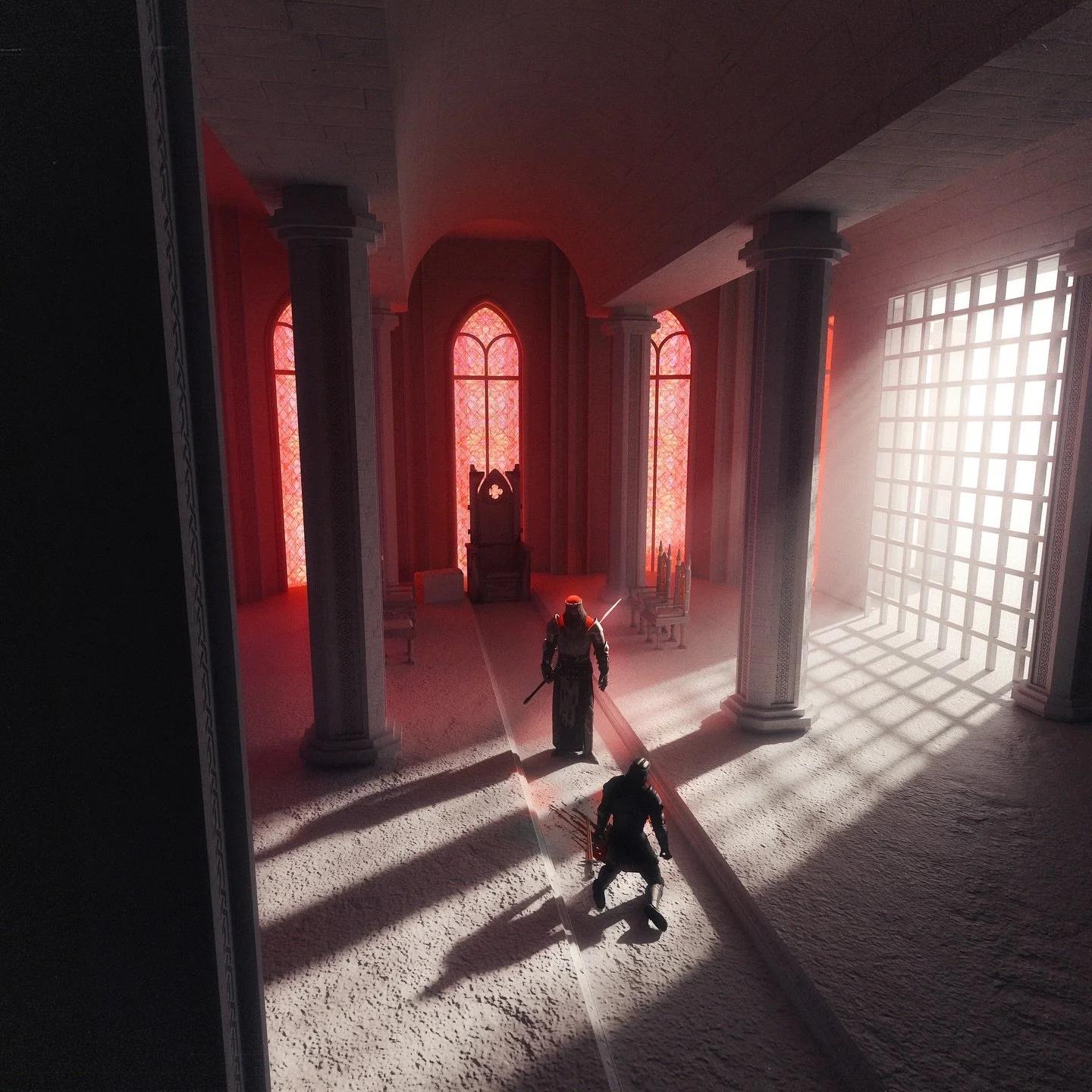 THE END.

Another angle of the previous piece, I love how moody the whole scene turned out and like the palette of the whole shot worked so well lol. 

I&rsquo;m posting art rn cause I&rsquo;m working on music, this is just so that my ig isn&rsquo;t 