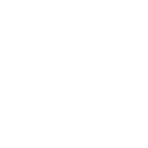 White icon of kitchen supplies on green background