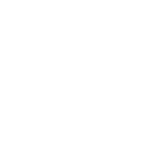 White icon of bed on green background