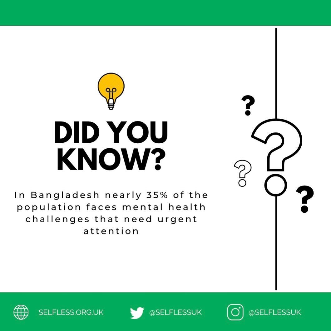 Despite deeply ingrained cultural stigmas surrounding mental health in Bangladesh, the government has taken steps to address the issue. Initiatives include increasing mental health services in rural areas, training healthcare workers to identify and 