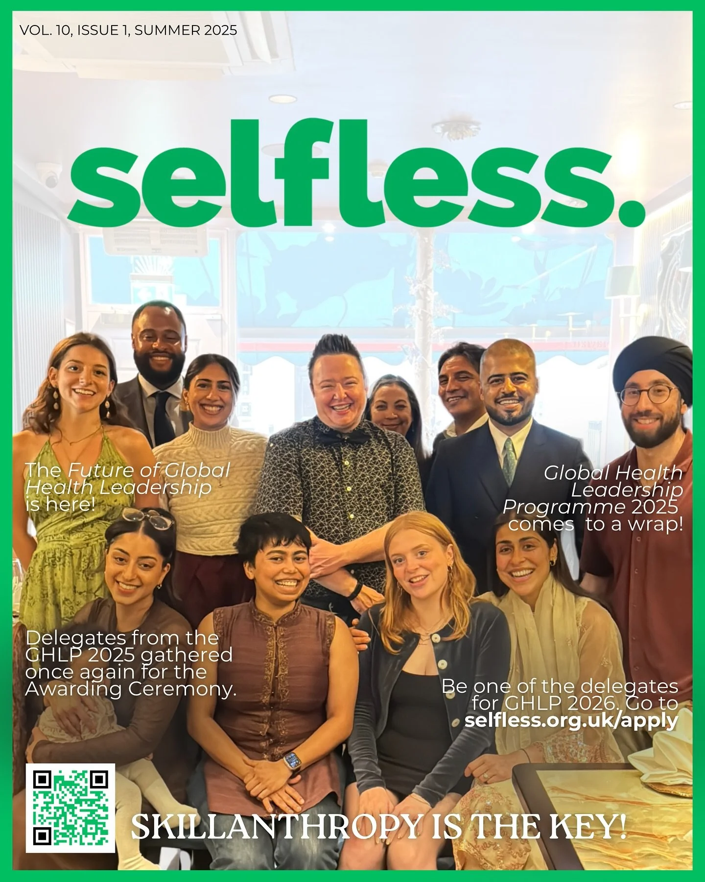 The Global Health Leadership Programme(GHLP) 2025 has come to a wrap, and what a journey it has been. 💚

From serving communities and leading medical camps to learning about health inequities first-hand, our delegates have shown that leadership begi
