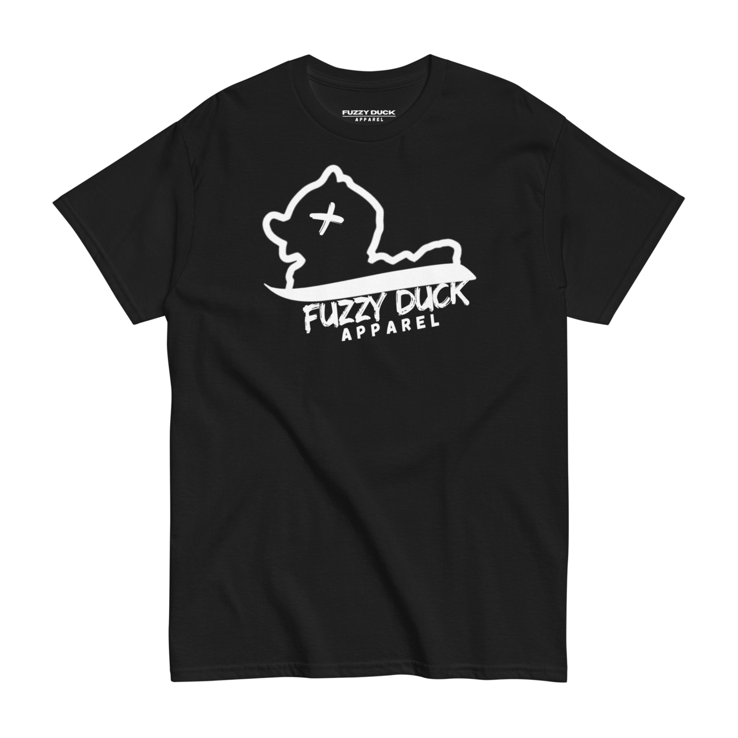 Half Duck Black Tee